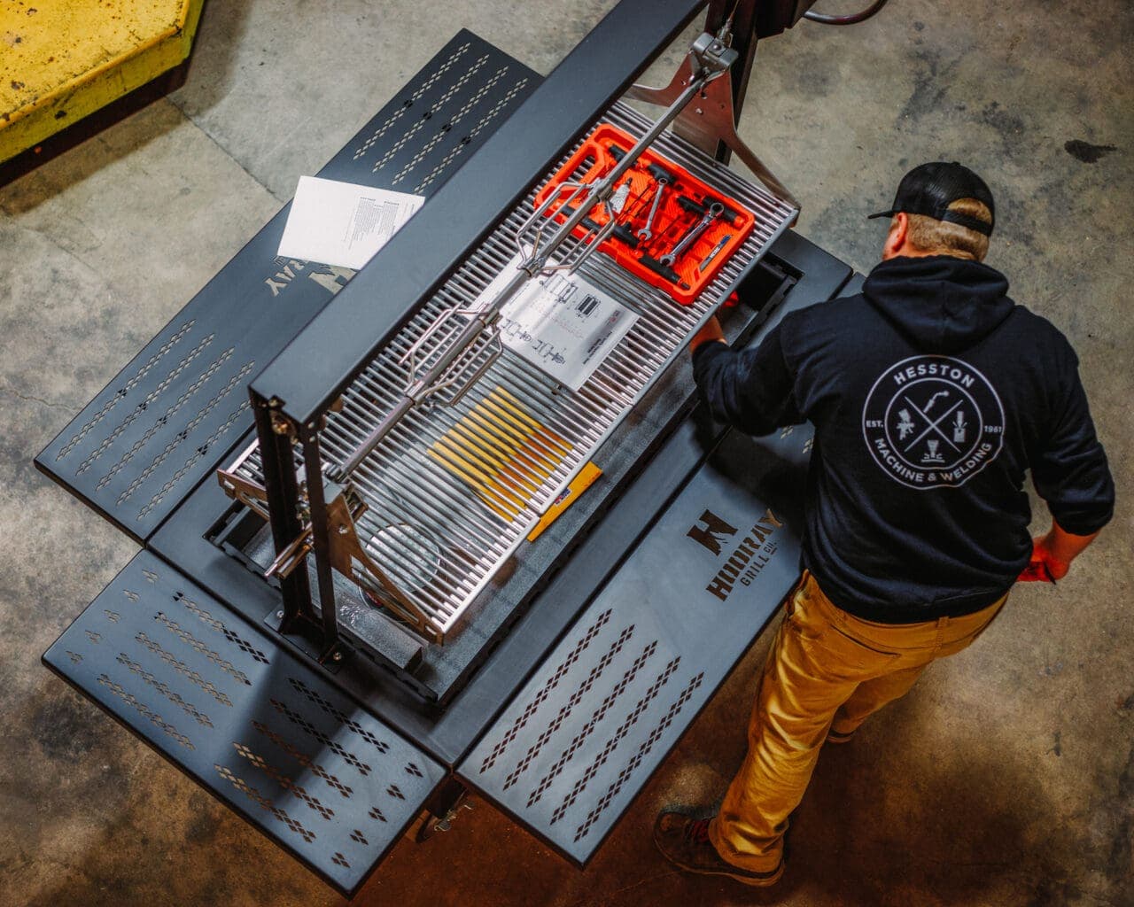 Hooray Grill manufacturing