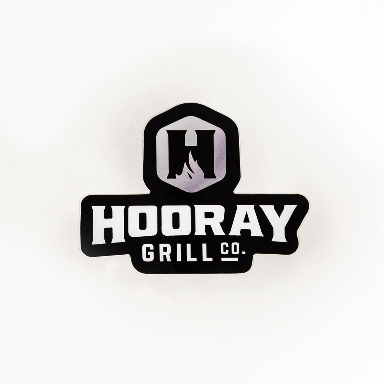 Free Hooray Grill Stickers