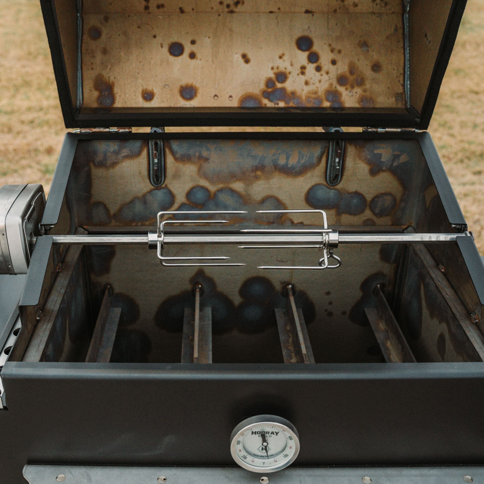 Rotisserie Kit – Hurtado Smokebox